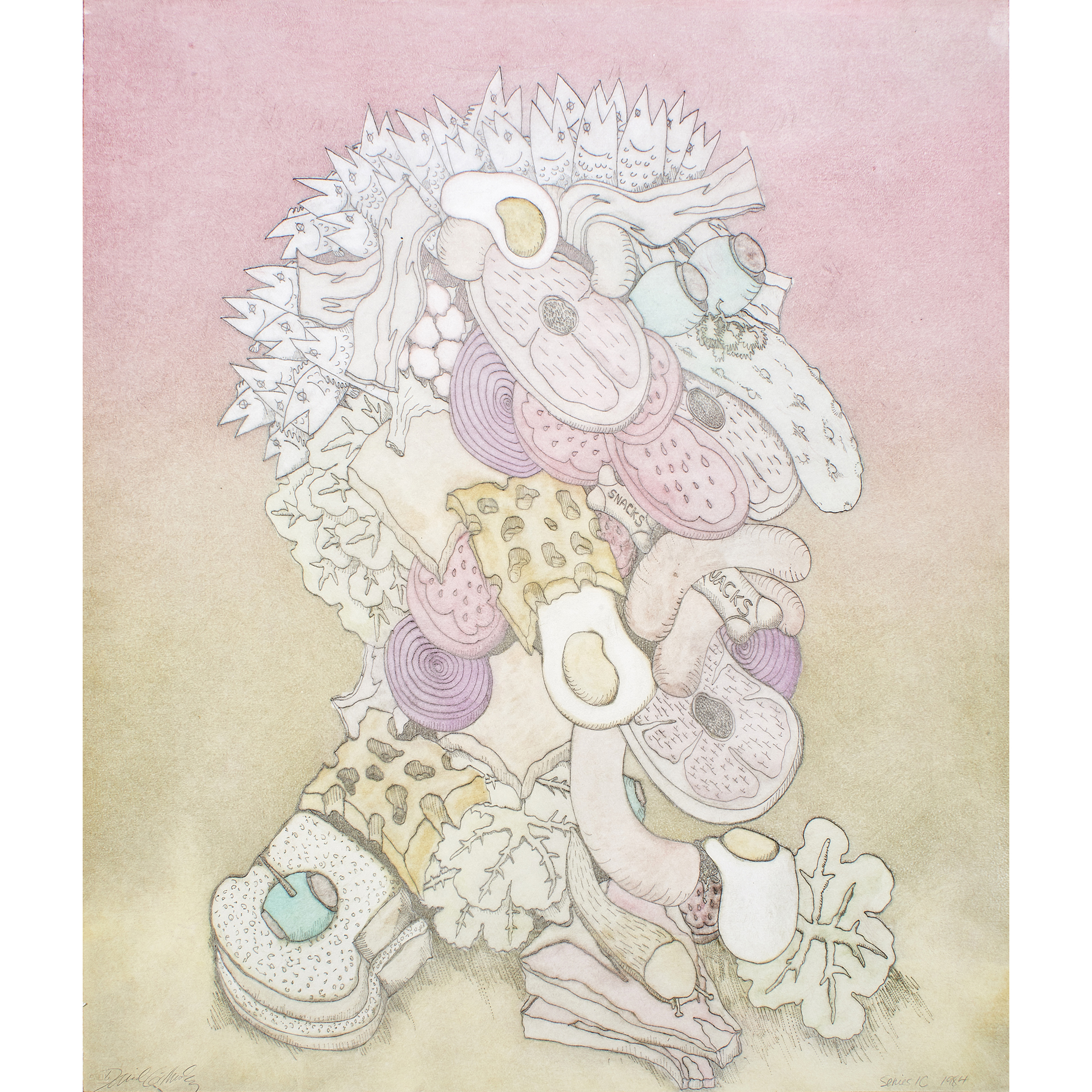 PRINT, DAVID GILHOOLY David
