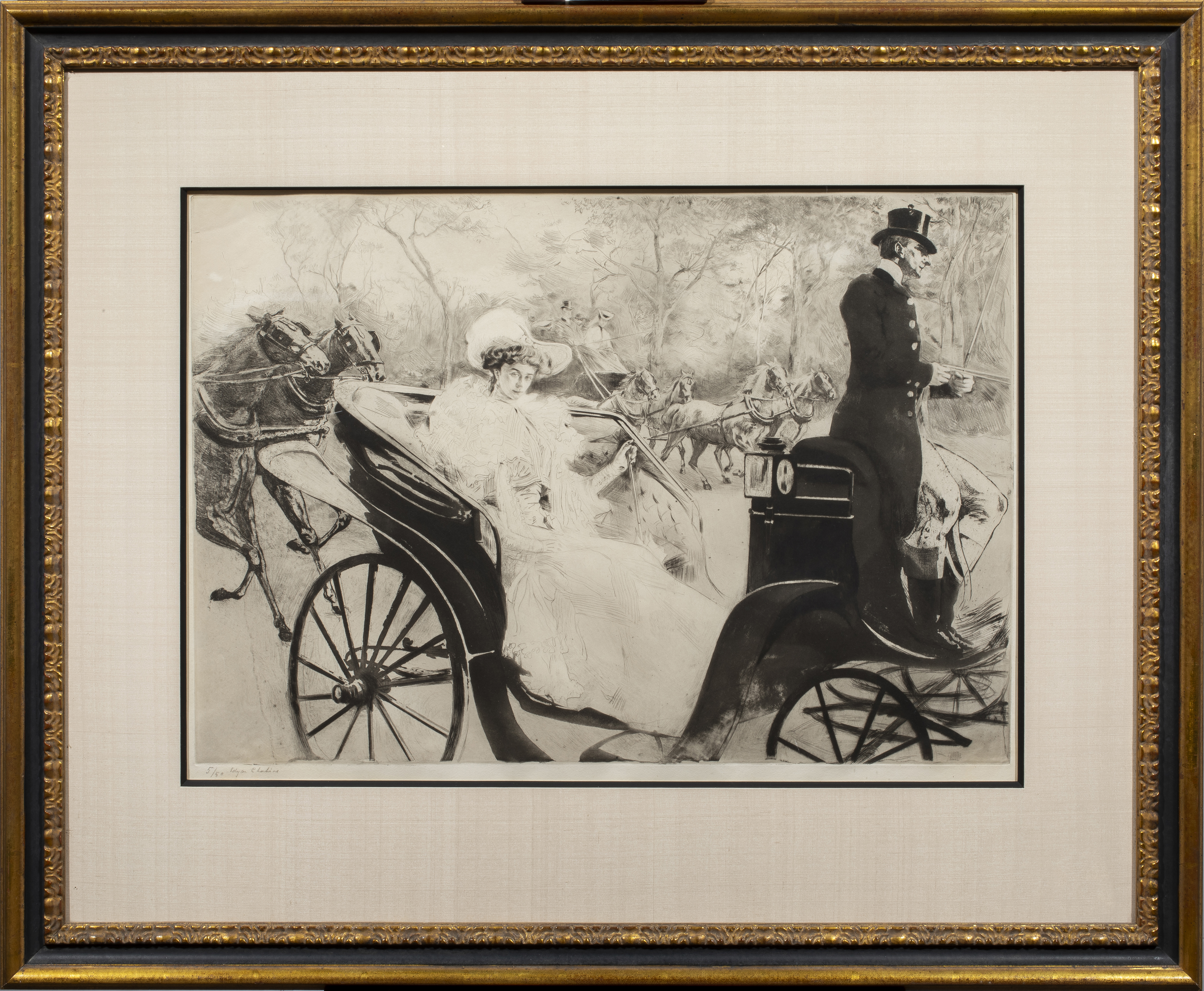 PRINT, EDGAR CHAHINE Edgar