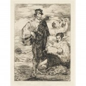 PRINT, EDOUARD MANET Edouard M