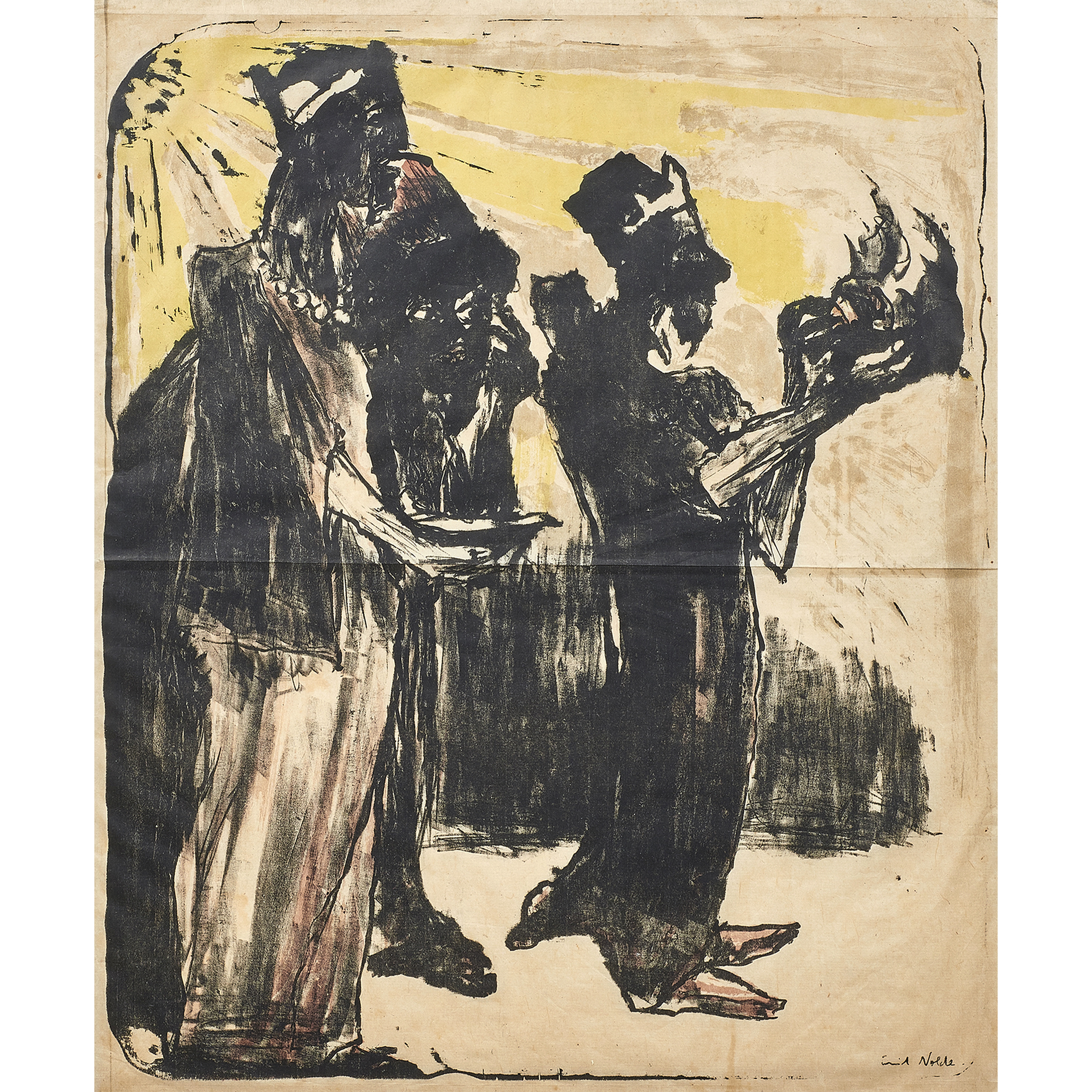 PRINT, EMIL NOLDE Emil Nolde