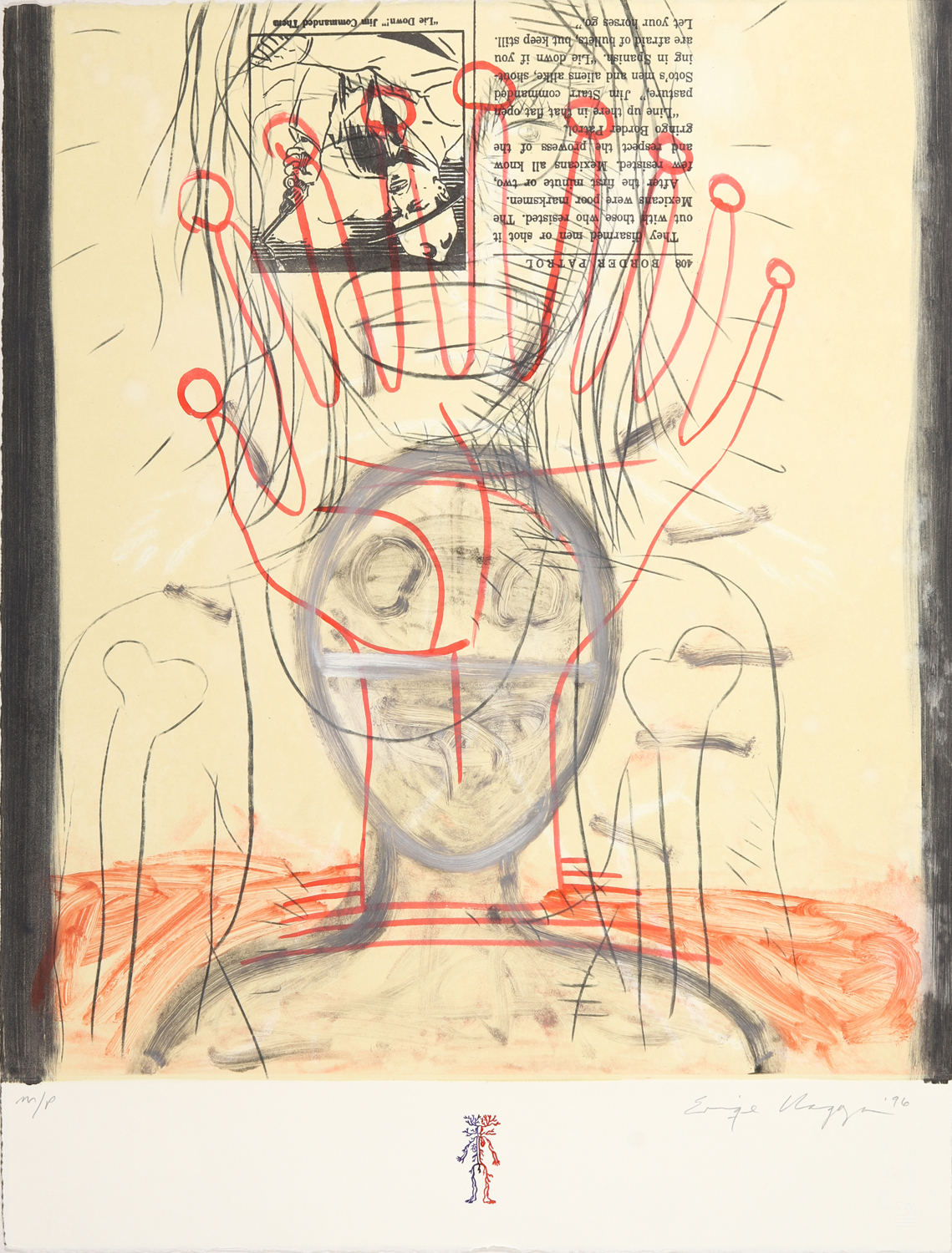 PRINT, ENRIQUE CHAGOYA Enrique