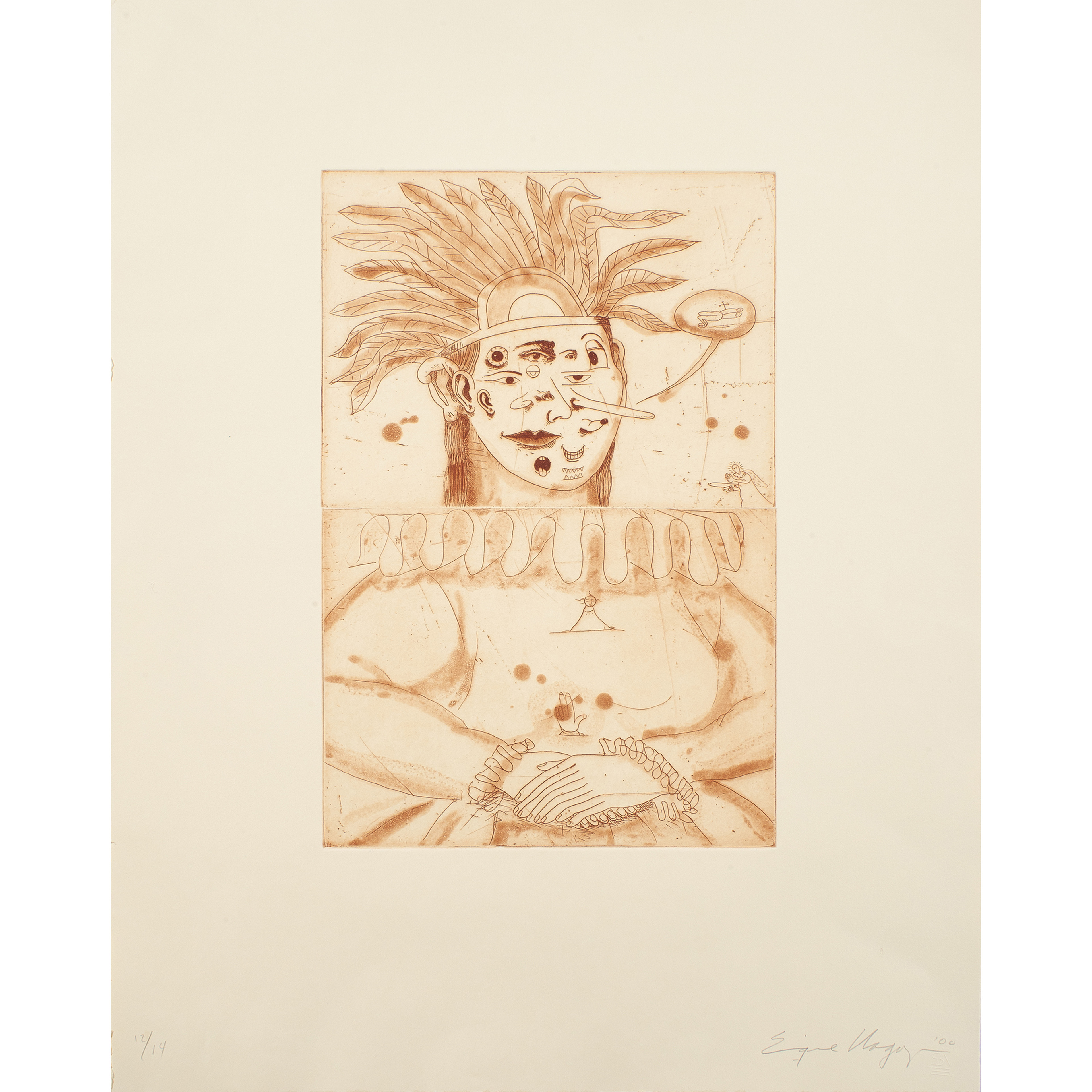 PRINT, ENRIQUE CHAGOYA Enrique