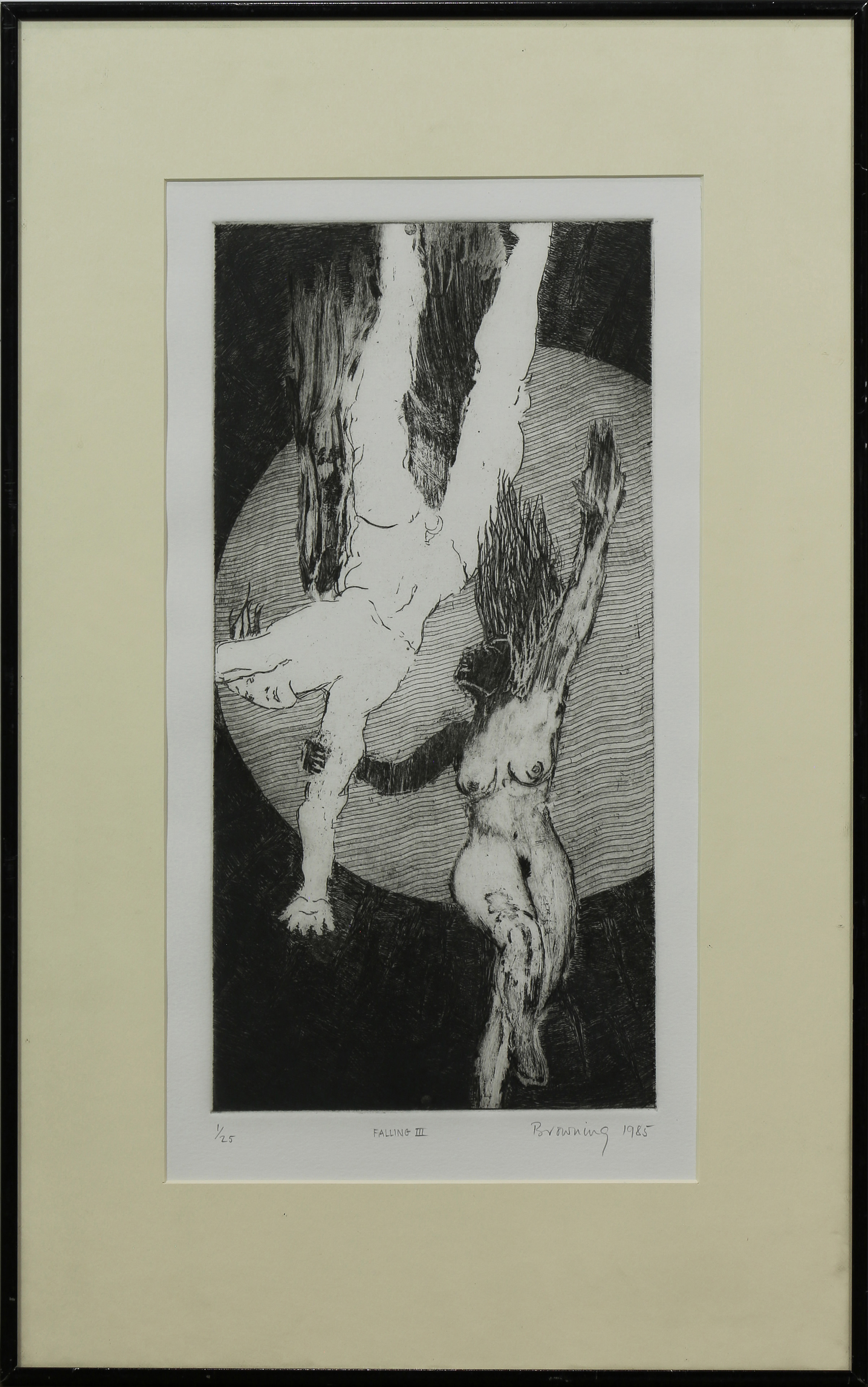 PRINT, FALLING III "Falling III,"