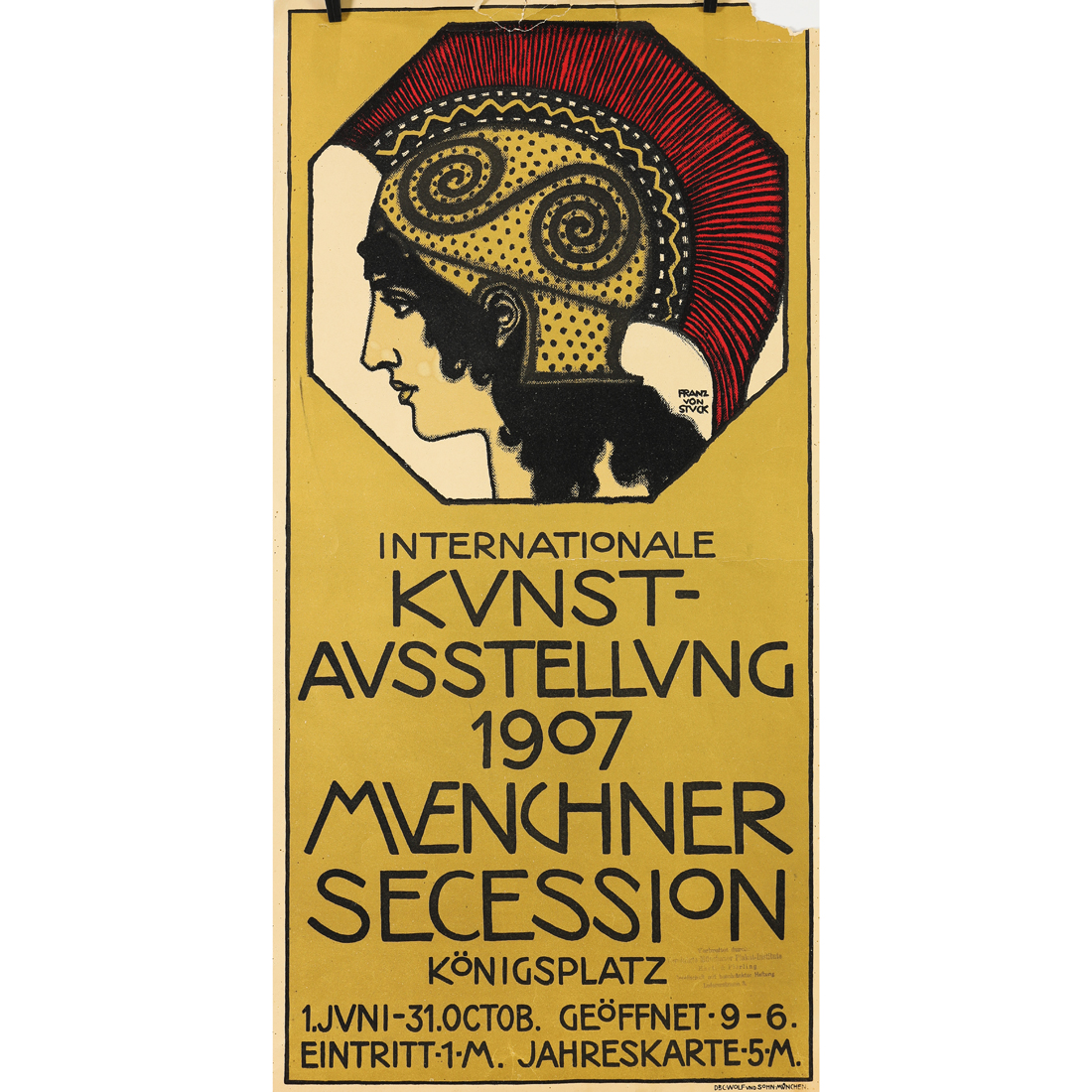 PRINT, FRANZ VON STUCK Franz von