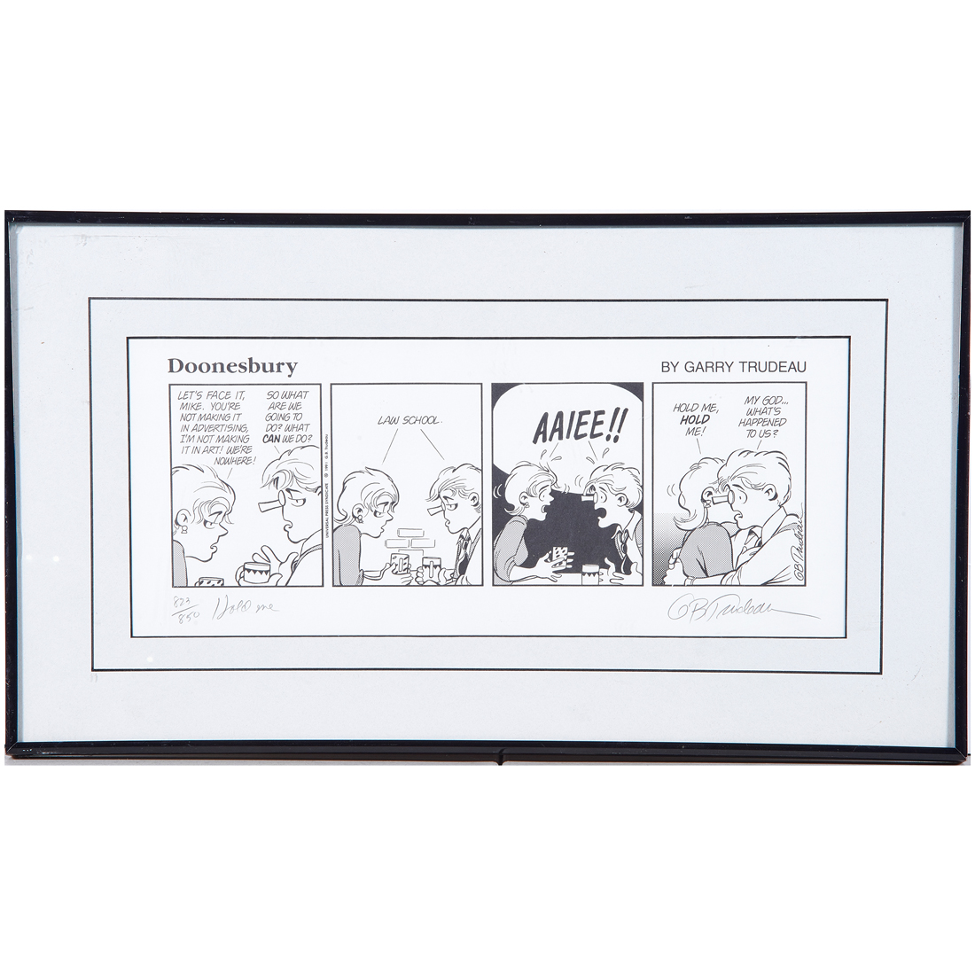 PRINT, GARRY TRUDEAU Garry