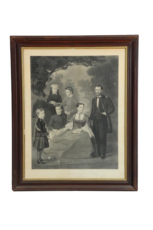 PRINT GENL. GRANT & HIS FAMILY. 