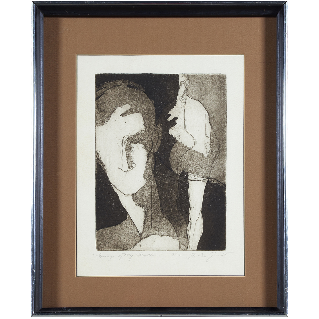 PRINT, GEORGE DE GROAT George de