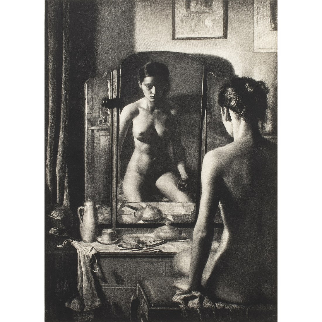 PRINT, GERALD BROCKHURST Gerald