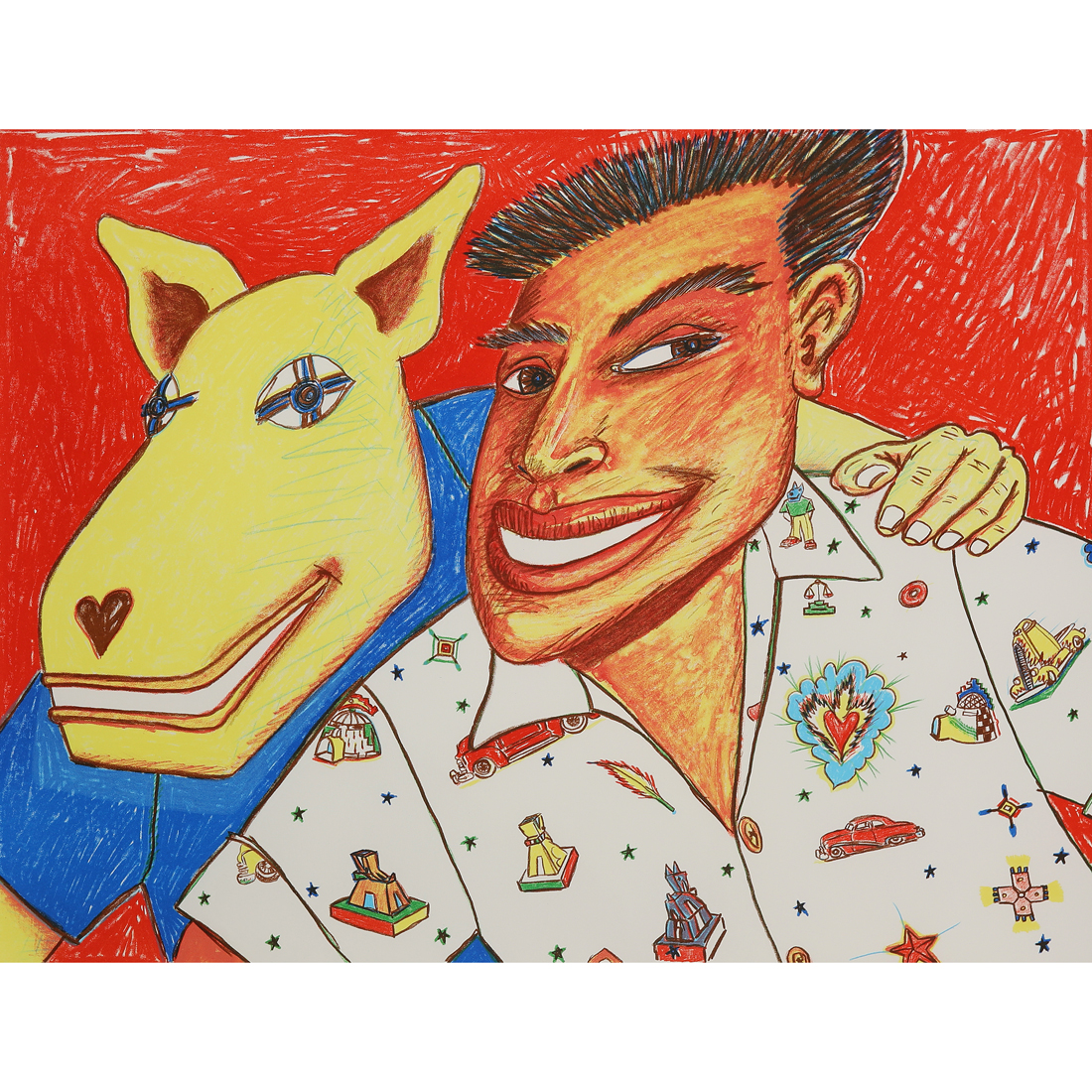 PRINT, GILBERT "MAGU" LUJAN Gilbert