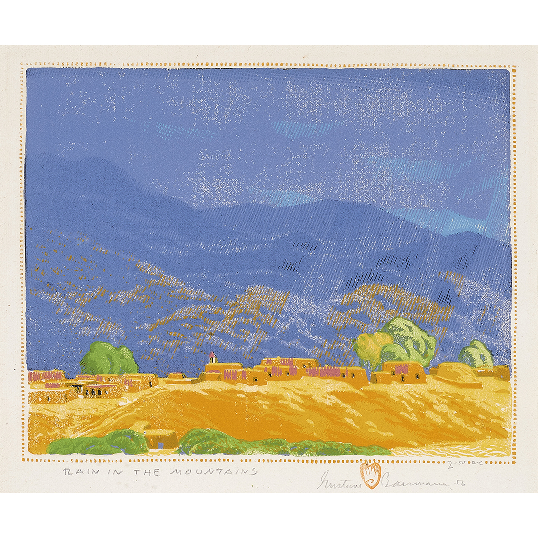 PRINT, GUSTAVE BAUMANN Gustave