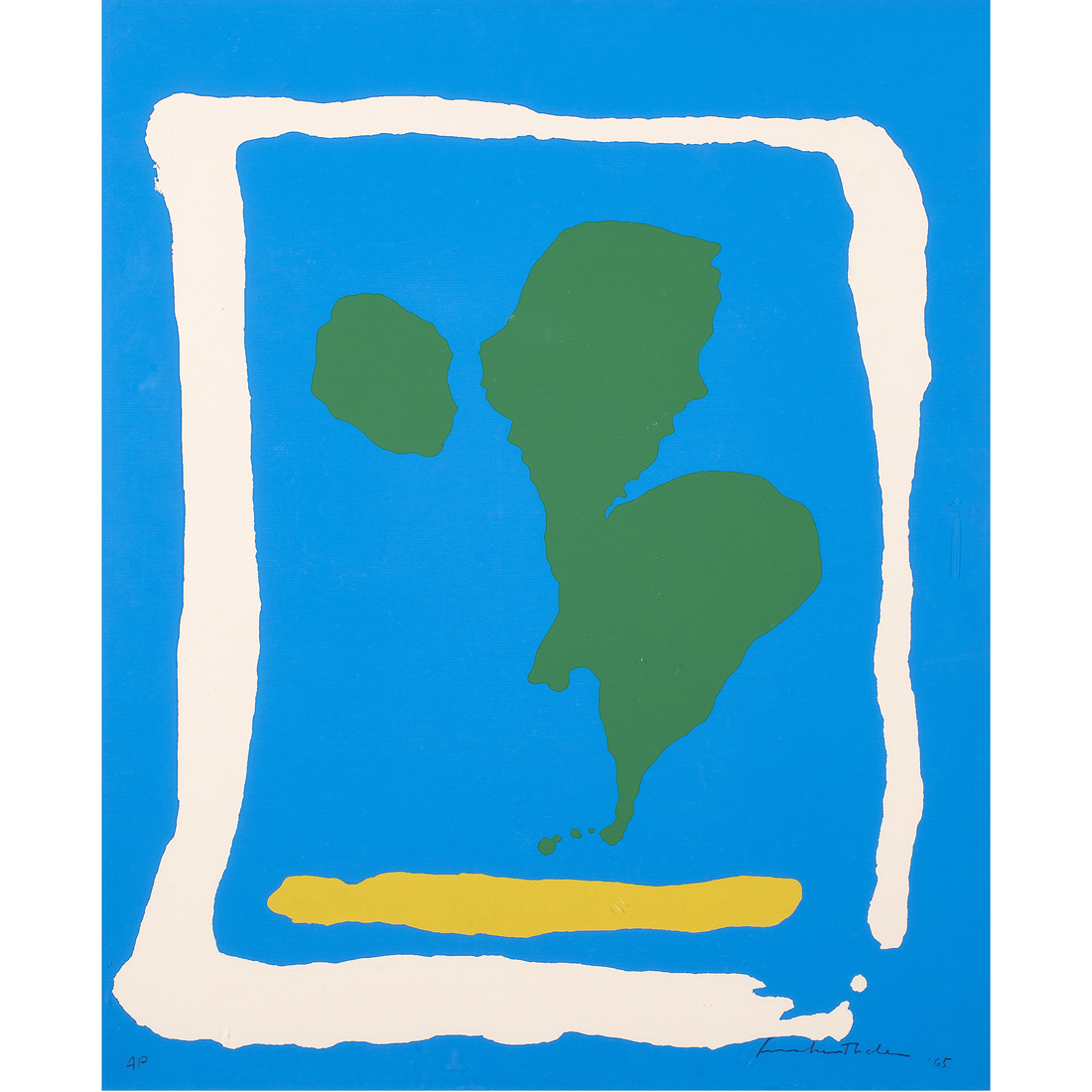 PRINT, HELEN FRANKENTHALER Helen