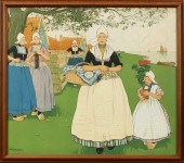 PRINT, HENRI CASSIERS (lot of