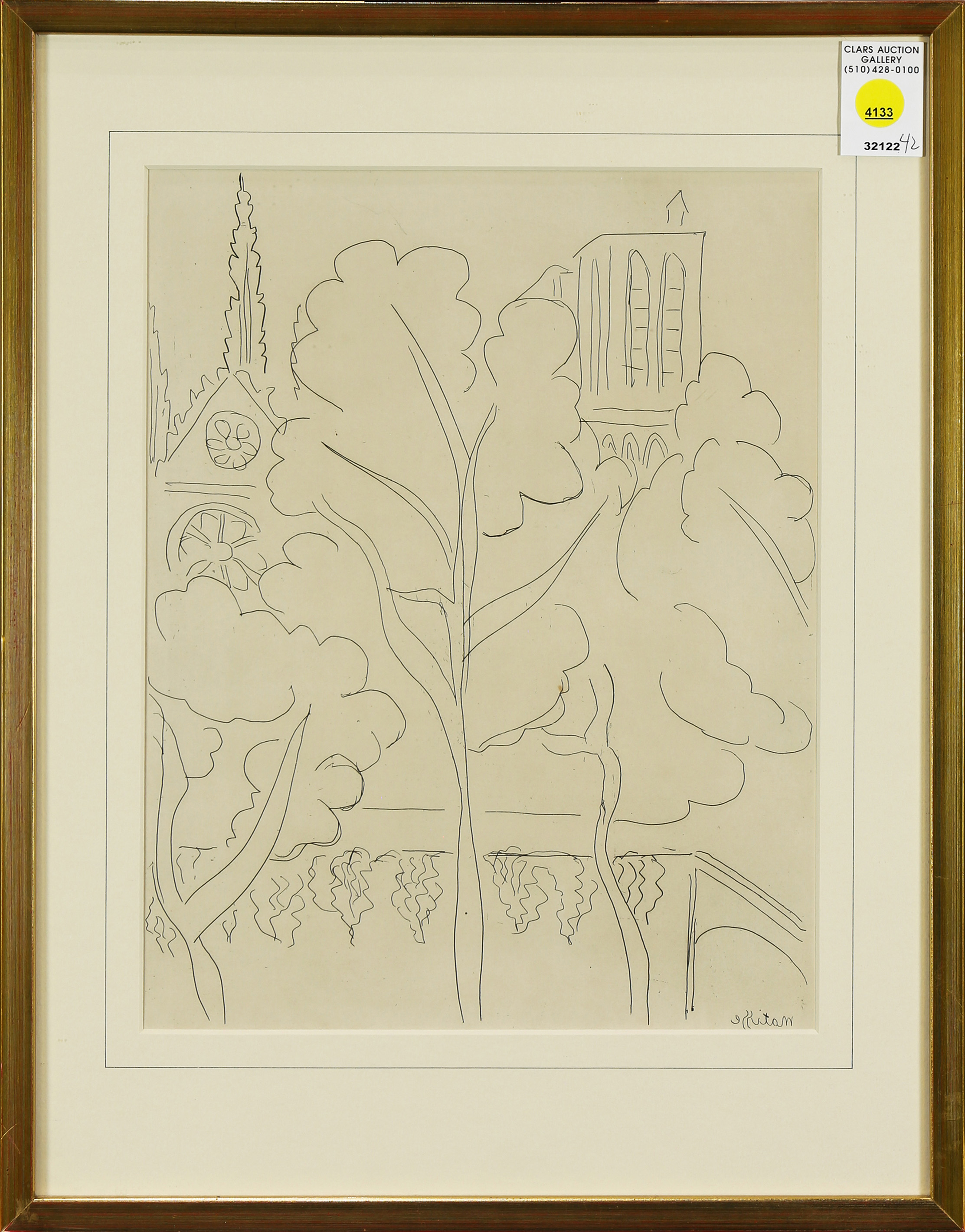 PRINT, HENRI MATISSE Henri