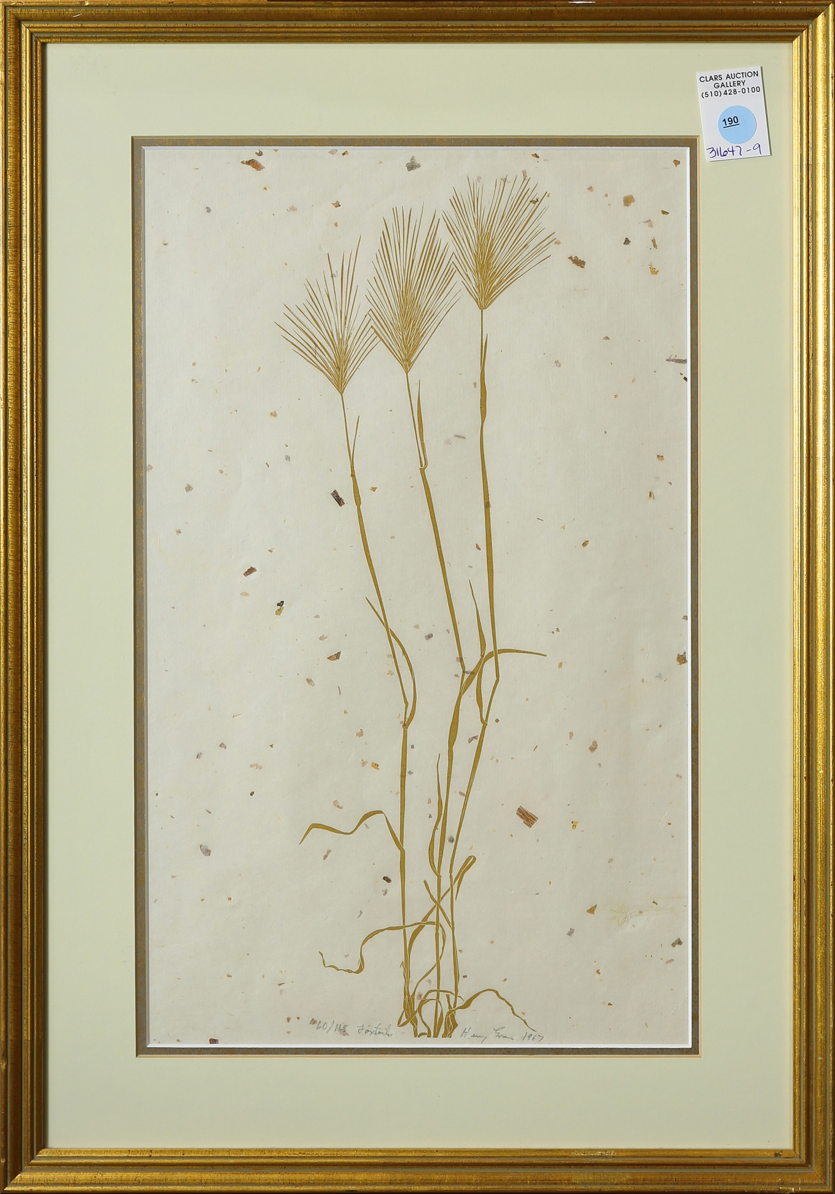 PRINT, HENRY EVANS Henry Evans