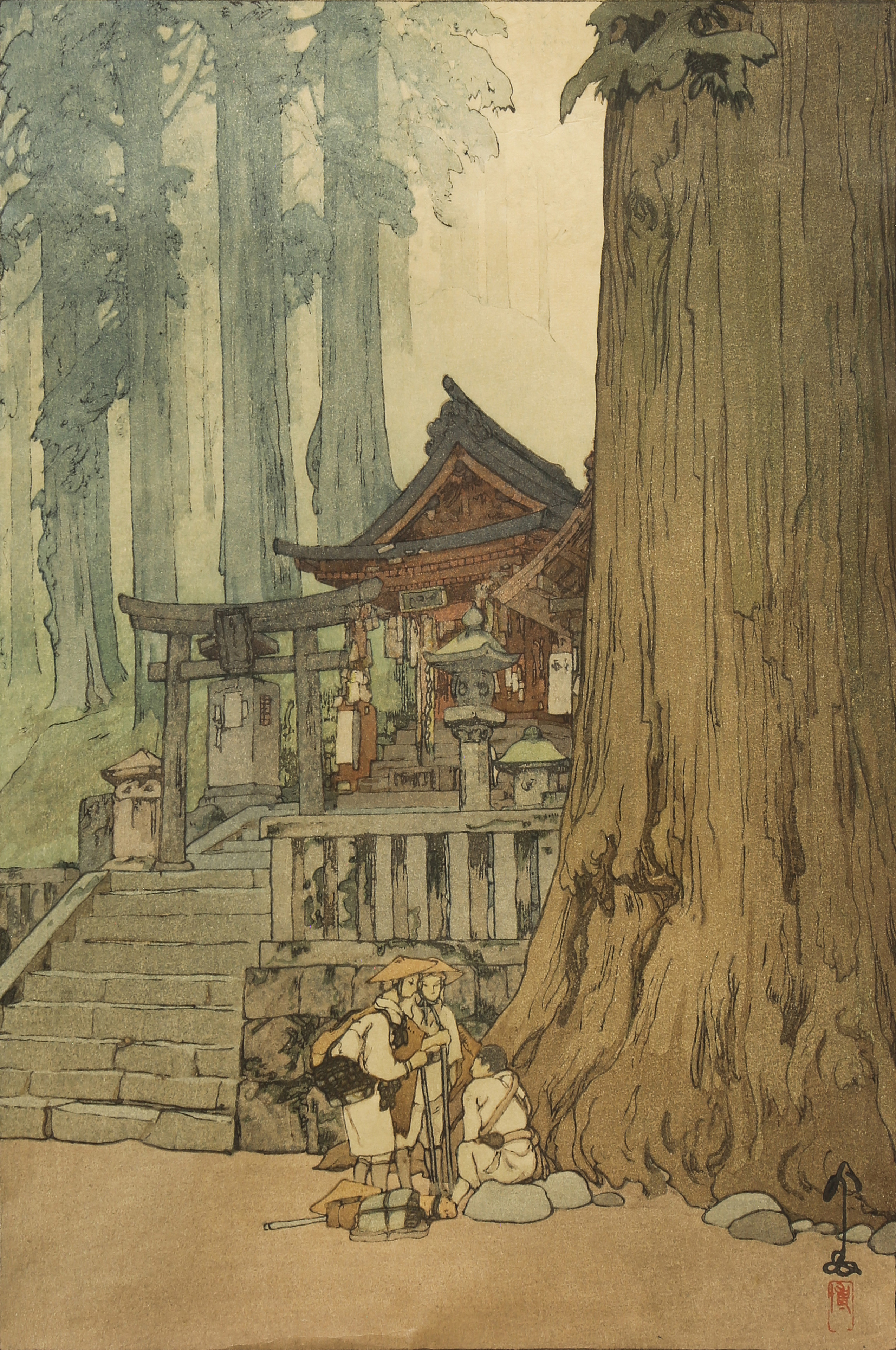 PRINT, HIROSHI YOSHIDA Hiroshi