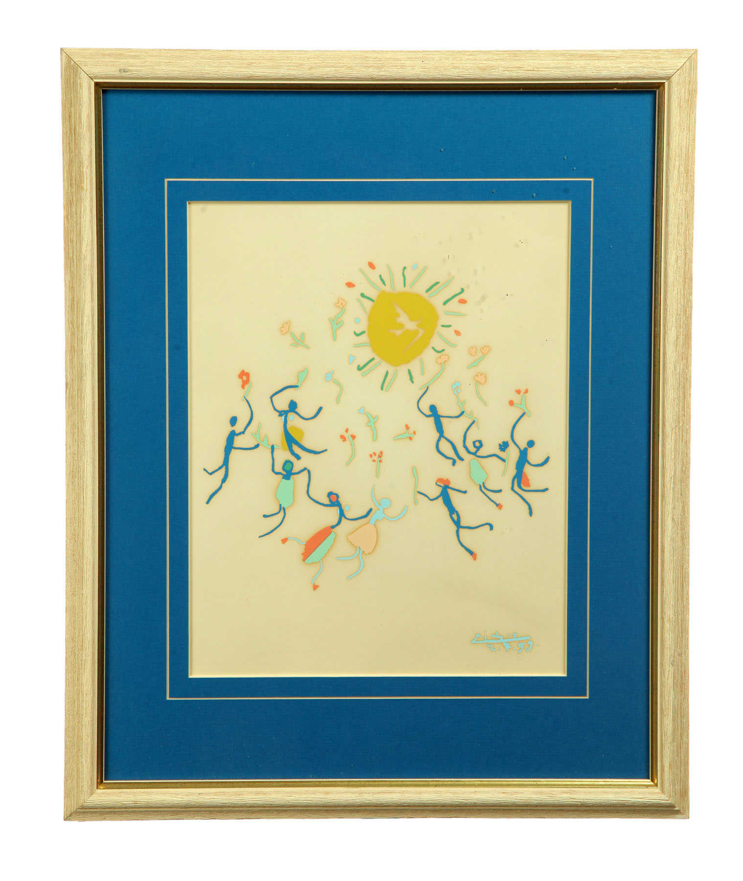 PRINT HOMAGE TO THE SUN BY PABLO