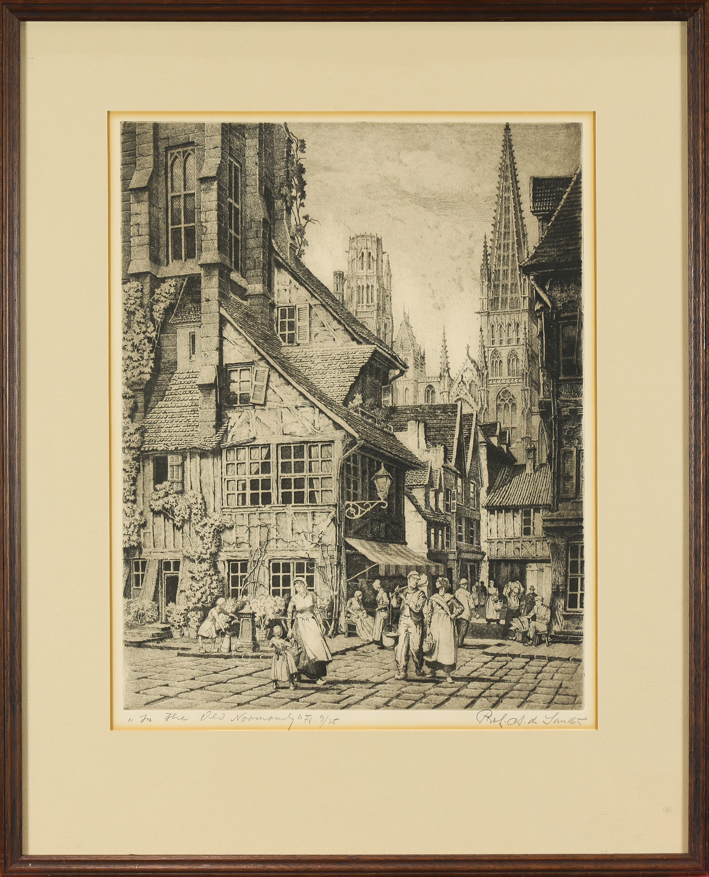 PRINT, "IN THE OLD NORMANDY"
