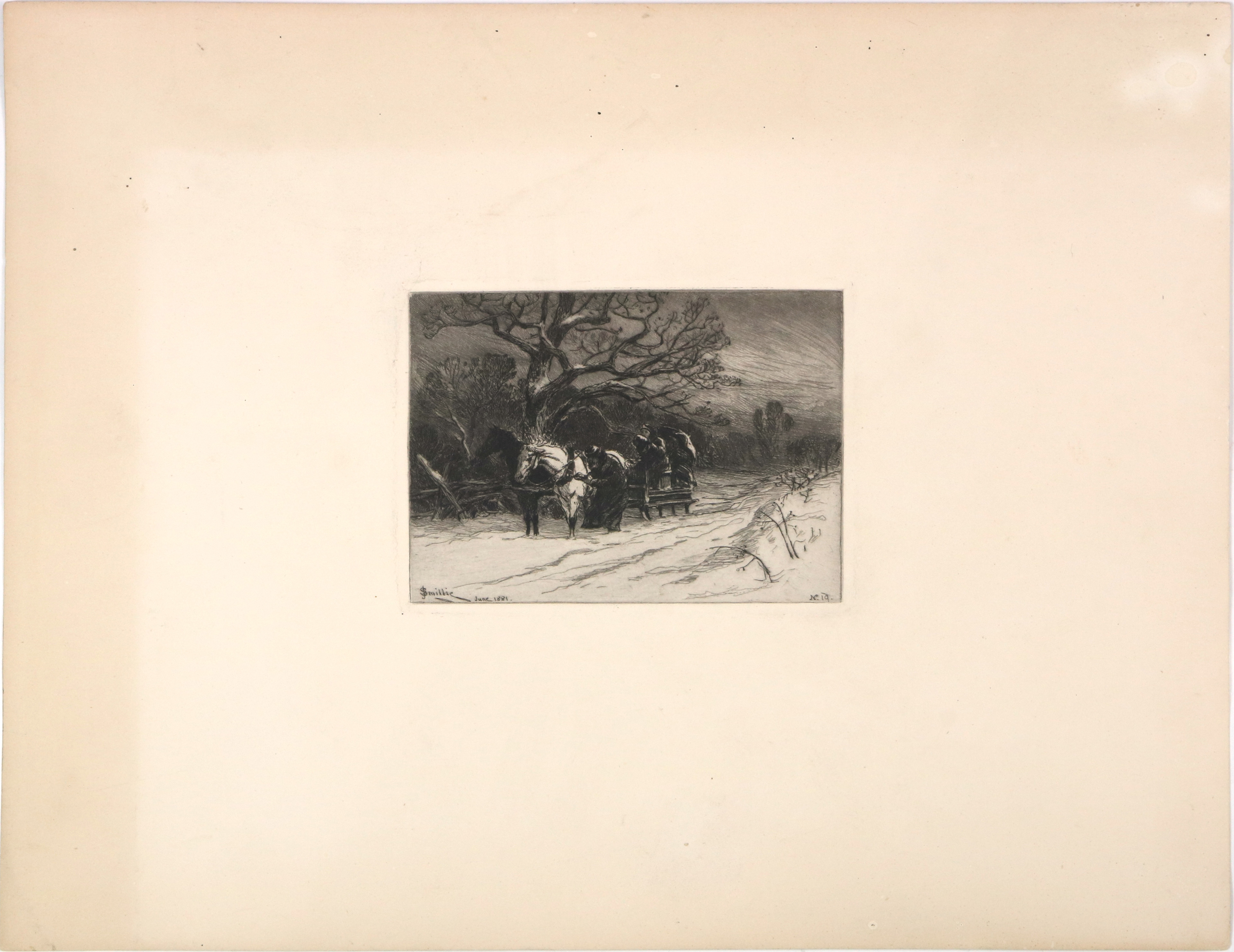 PRINT, JAMES DAVID SMILLIE James