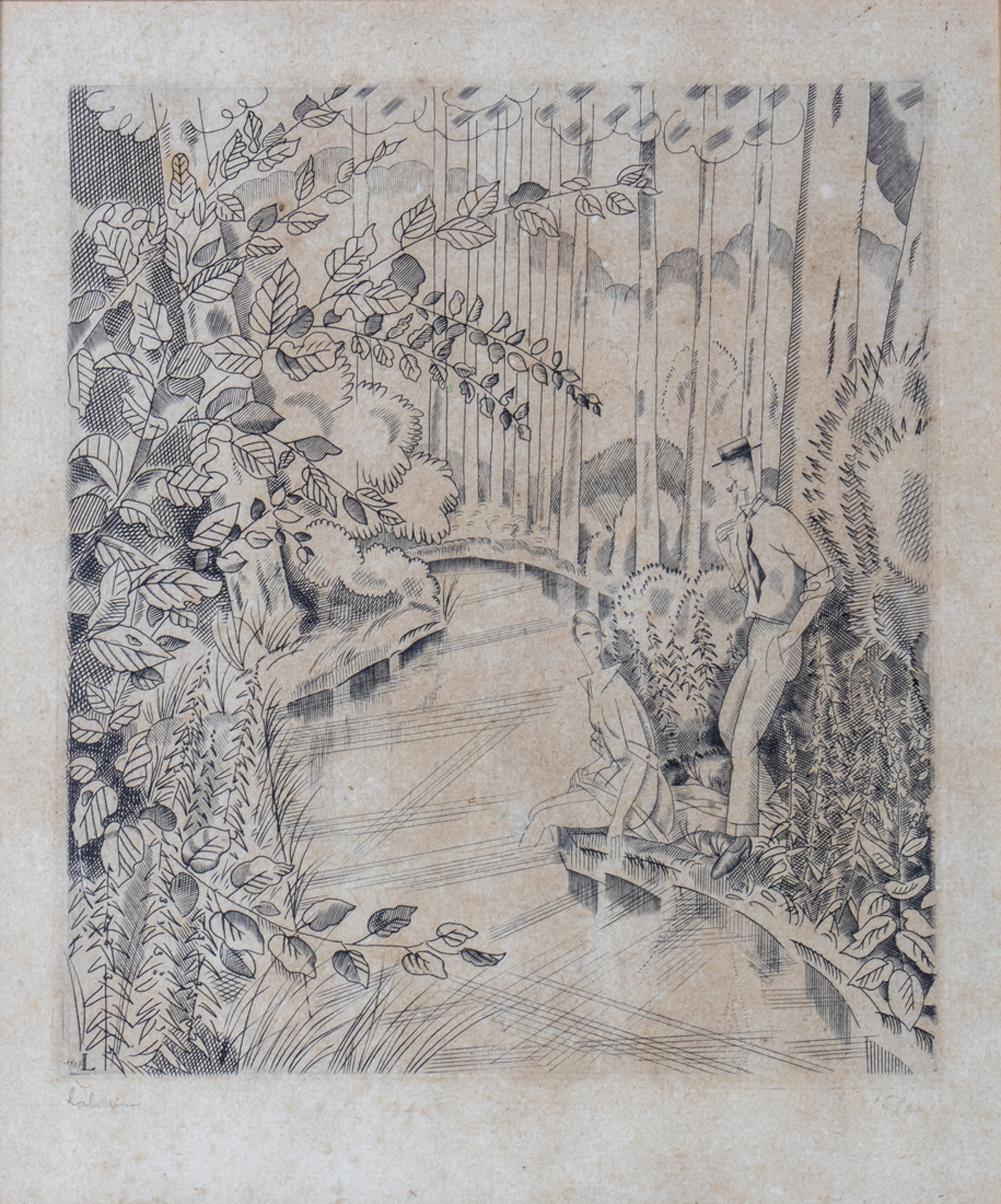 PRINT, JEAN EMILE LABOUREUR Jean