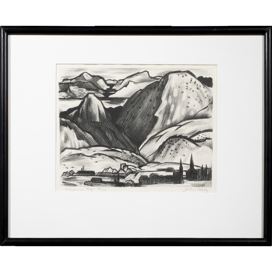 PRINT, JOHN HALEY John Haley