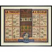 PRINT, LE TRICOT A L'ECOLE "Le