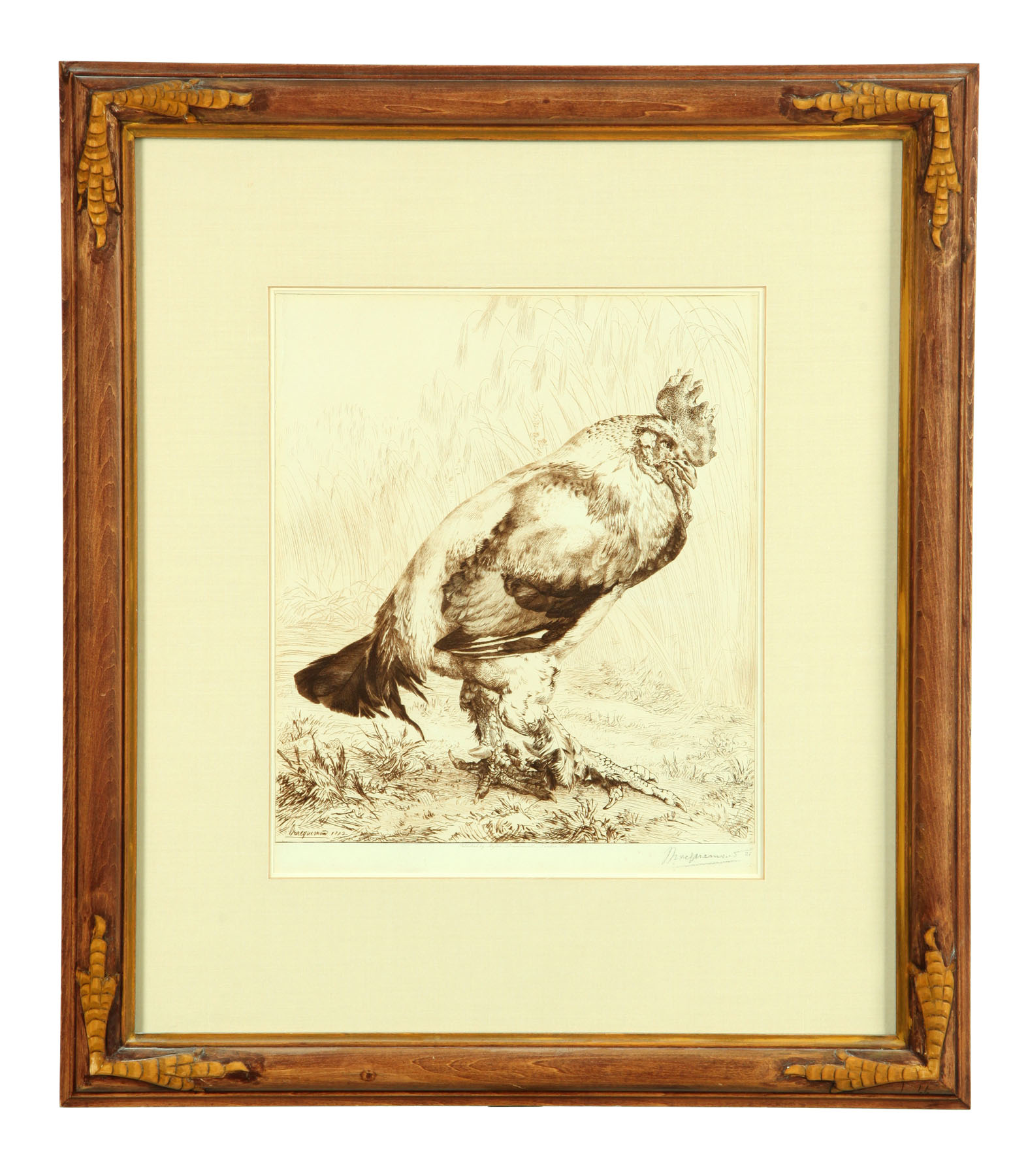 PRINT LE VIEUX COQ AFTER FELIX
