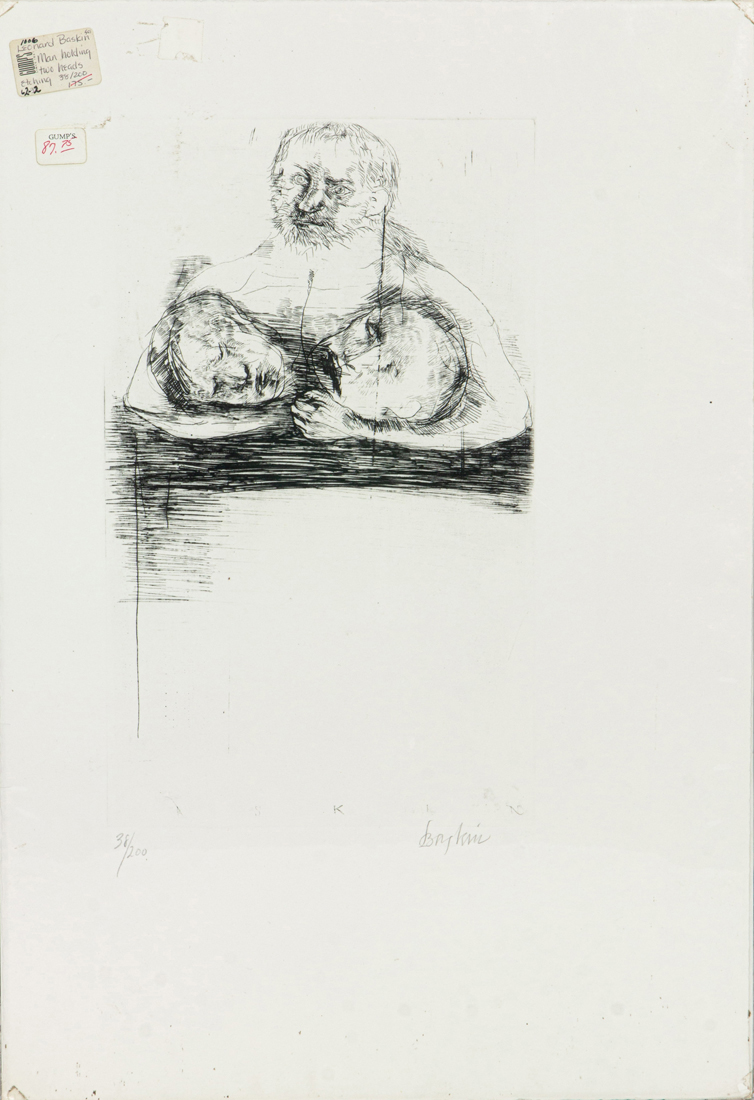 PRINT, LEONARD BASKIN Leonard