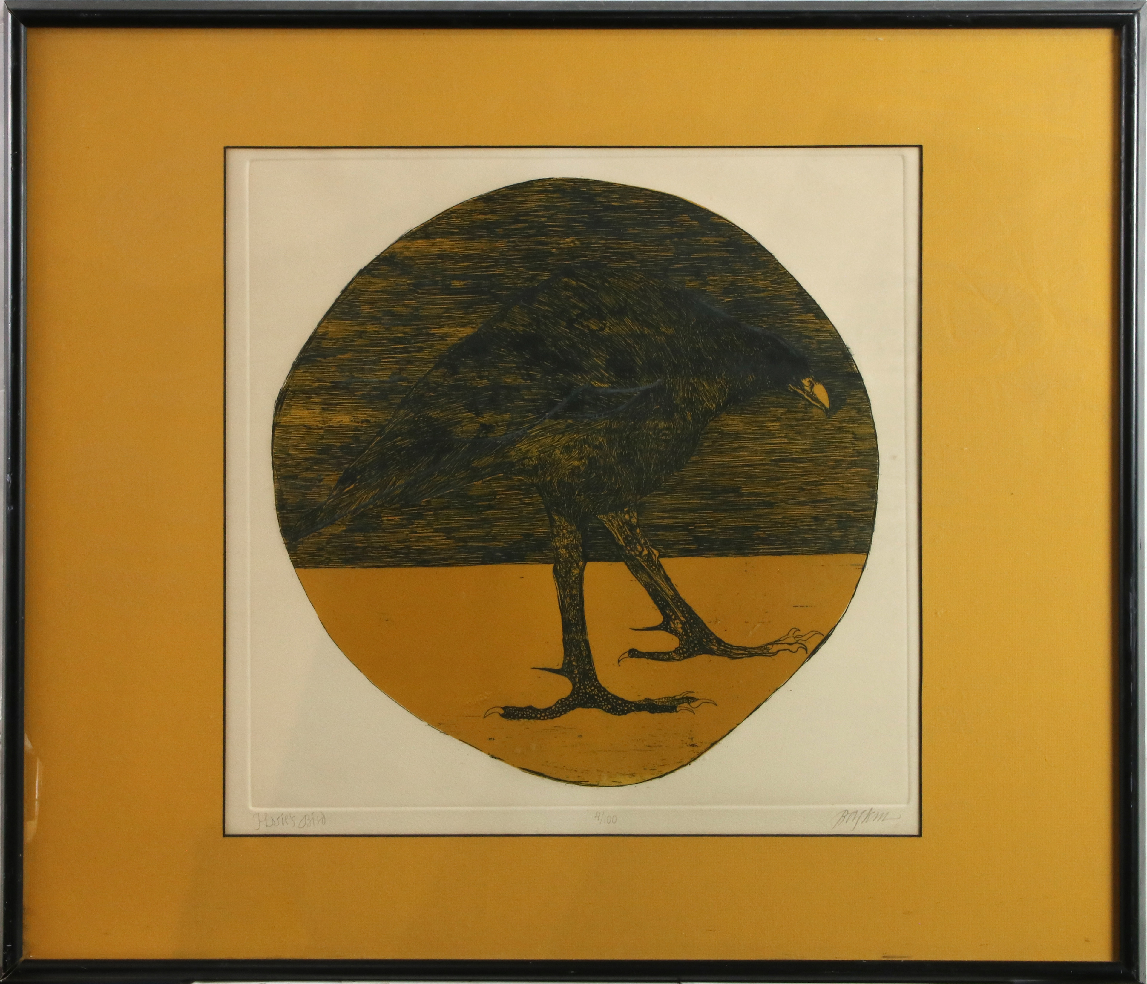 PRINT, LEONARD BASKIN Leonard