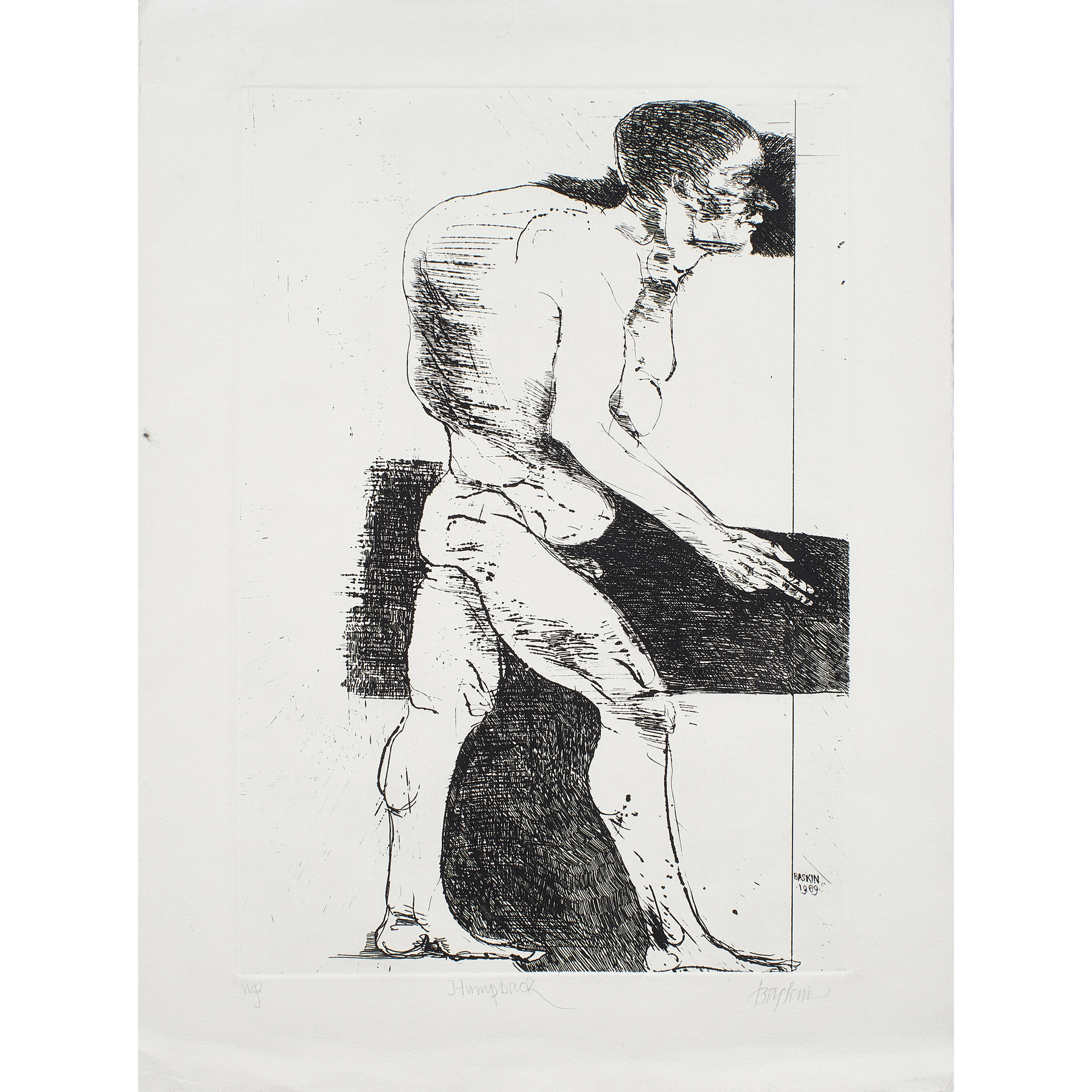 PRINT, LEONARD BASKIN Leonard