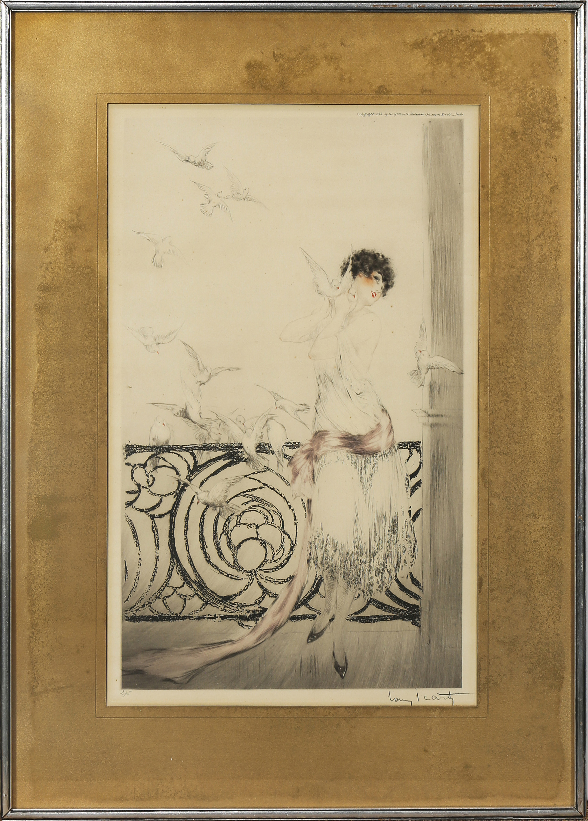 PRINT, LOUIS ICART Louis Icart