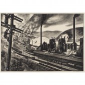 PRINT, LOUIS LOZOWICK Louis Lo