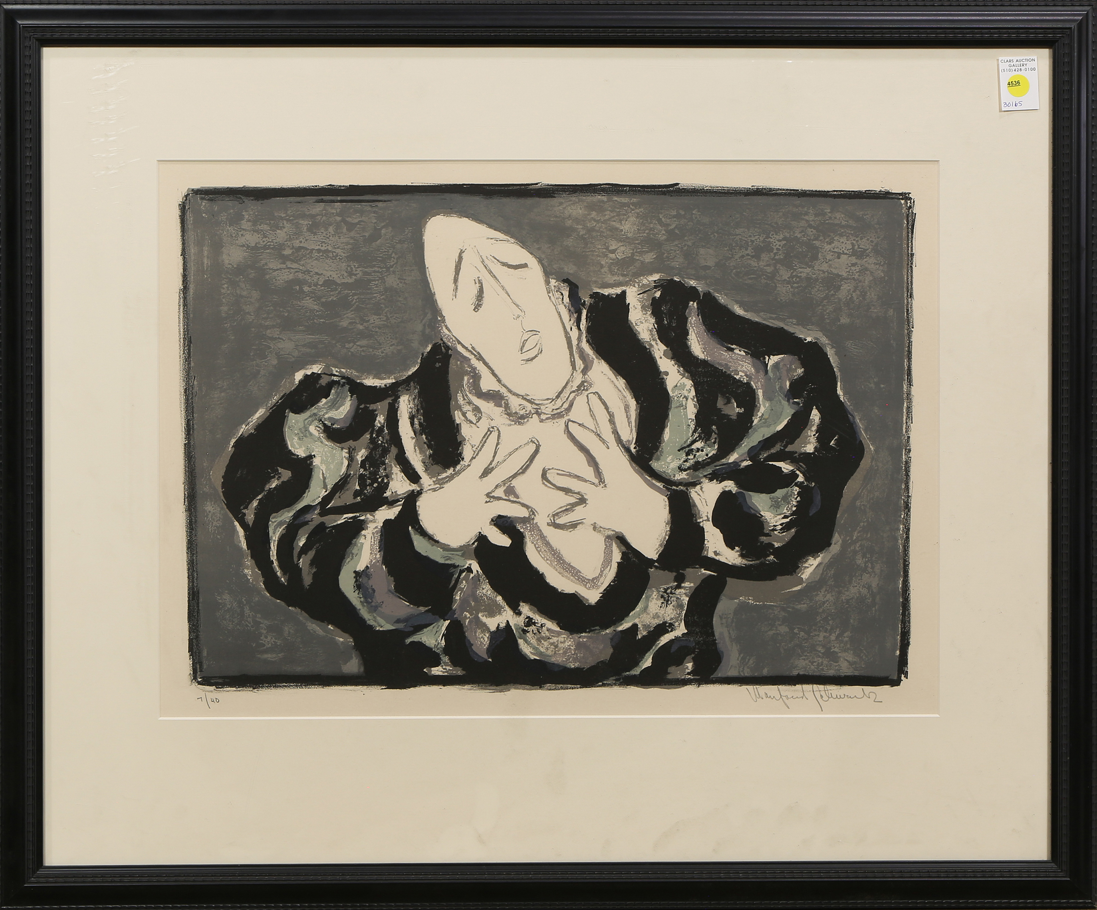PRINT, MANFRED SCHWARTZ Manfred