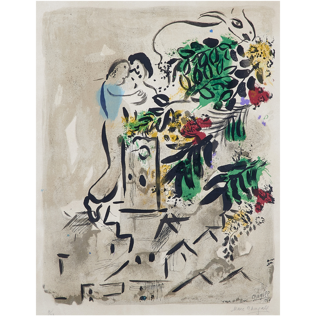 PRINT, MARC CHAGALL Marc Chagall