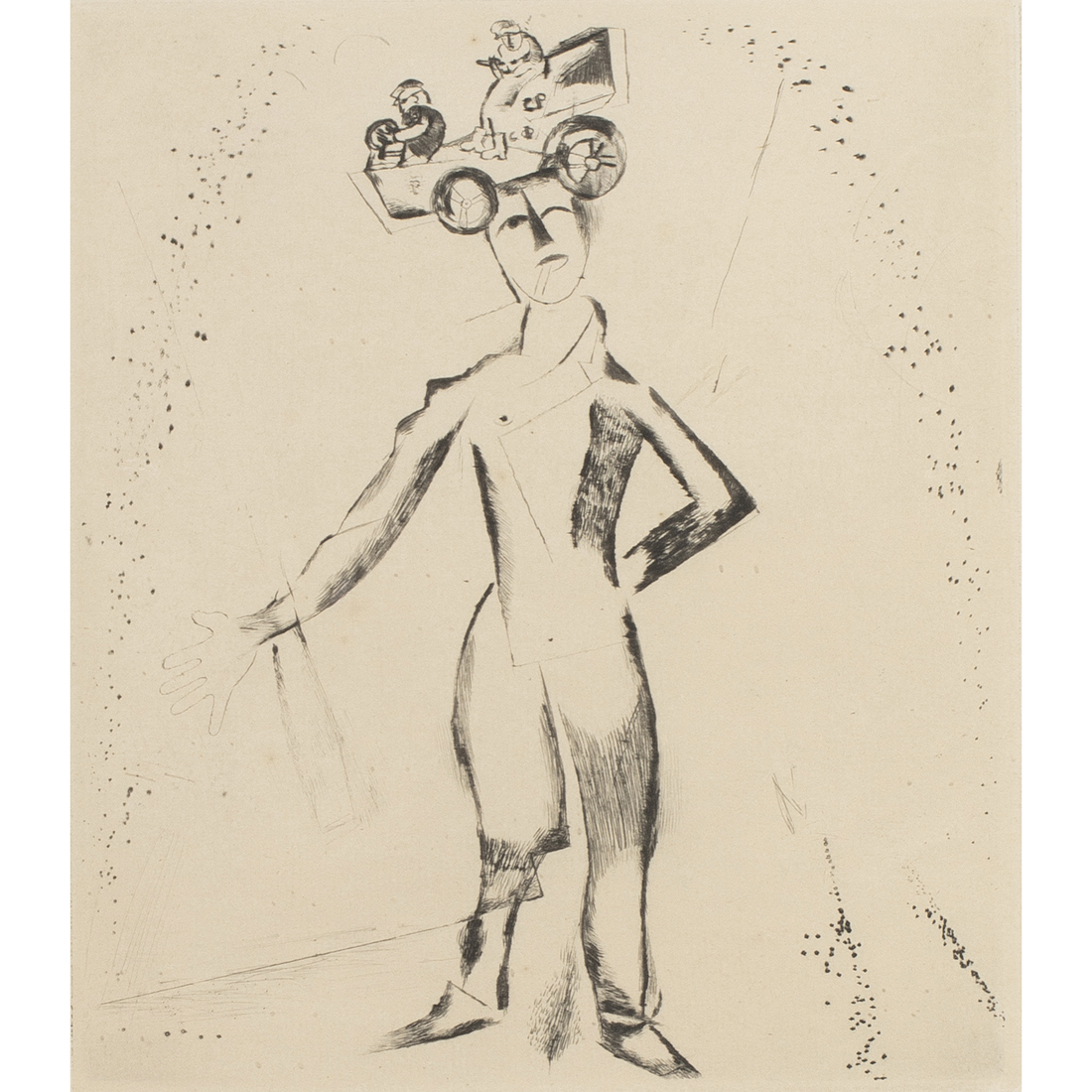 PRINT, MARC CHAGALL Marc Chagall