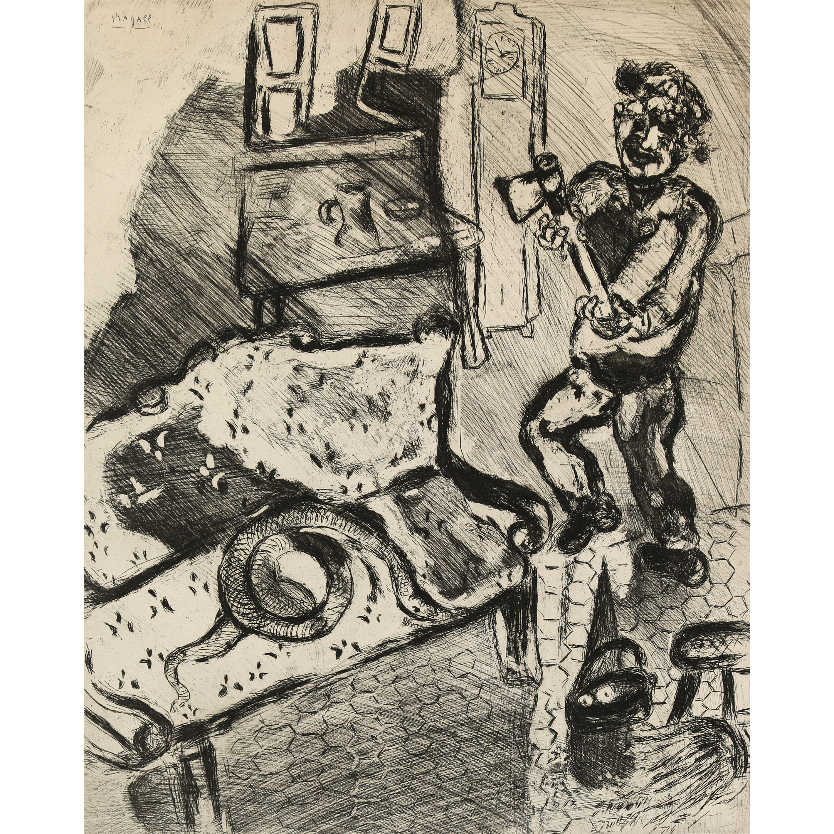PRINT, MARC CHAGALL Marc Chagall