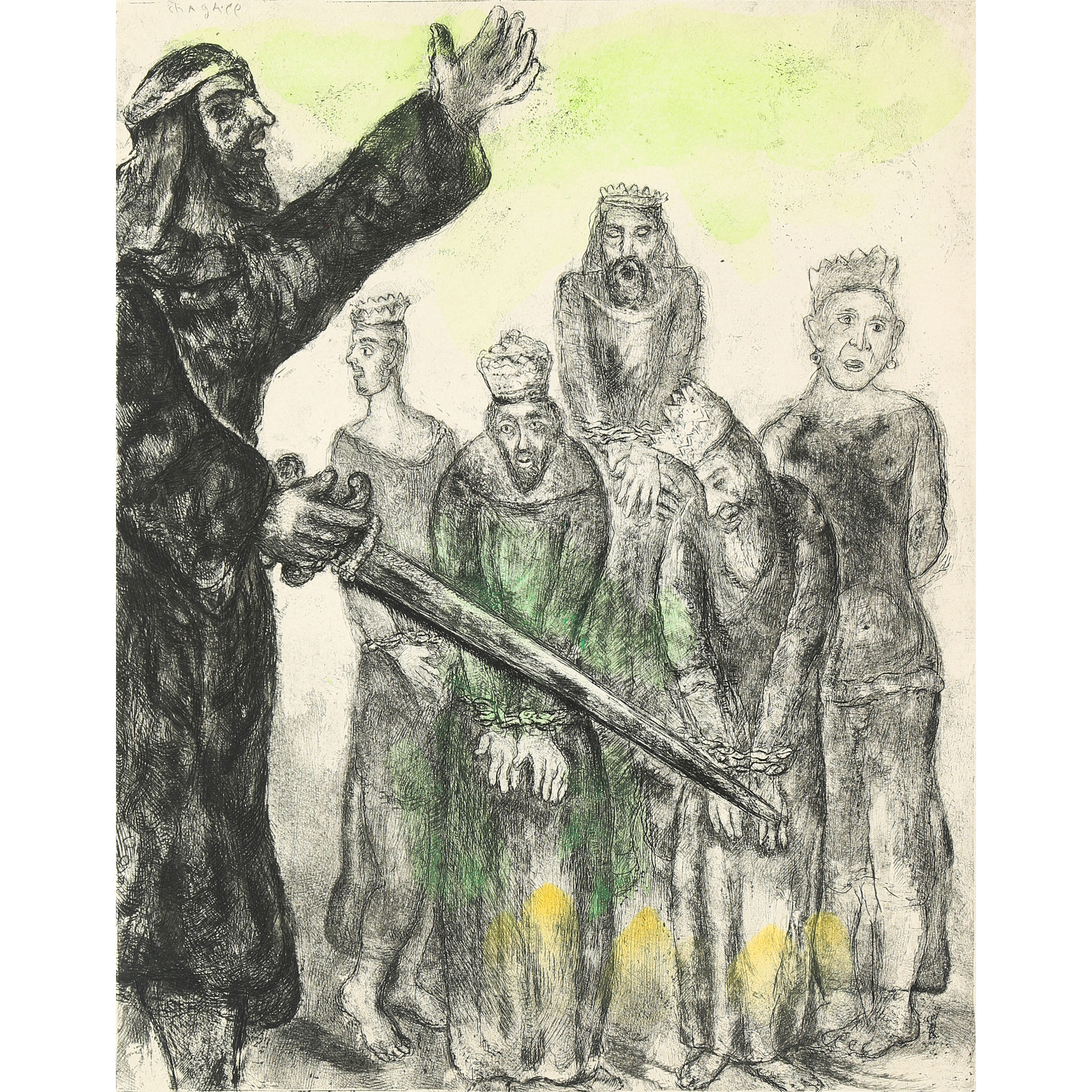 PRINT, MARC CHAGALL Marc Chagall