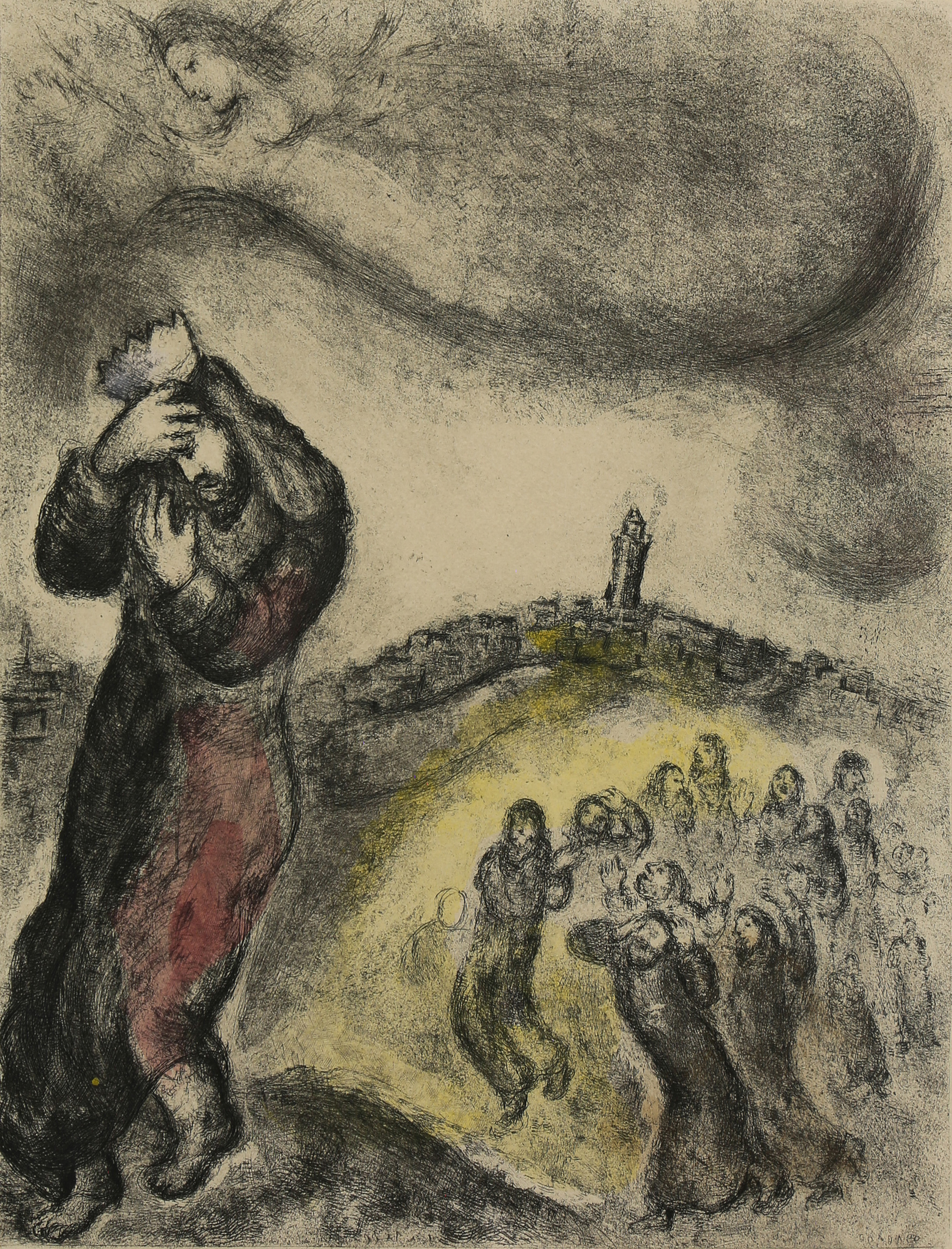 PRINT, MARC CHAGALL Marc Chagall