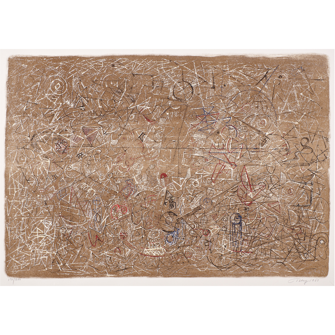 PRINT, MARK TOBEY Mark Tobey