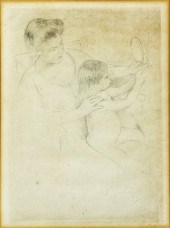 PRINT, MARY CASSATT Mary Cassa