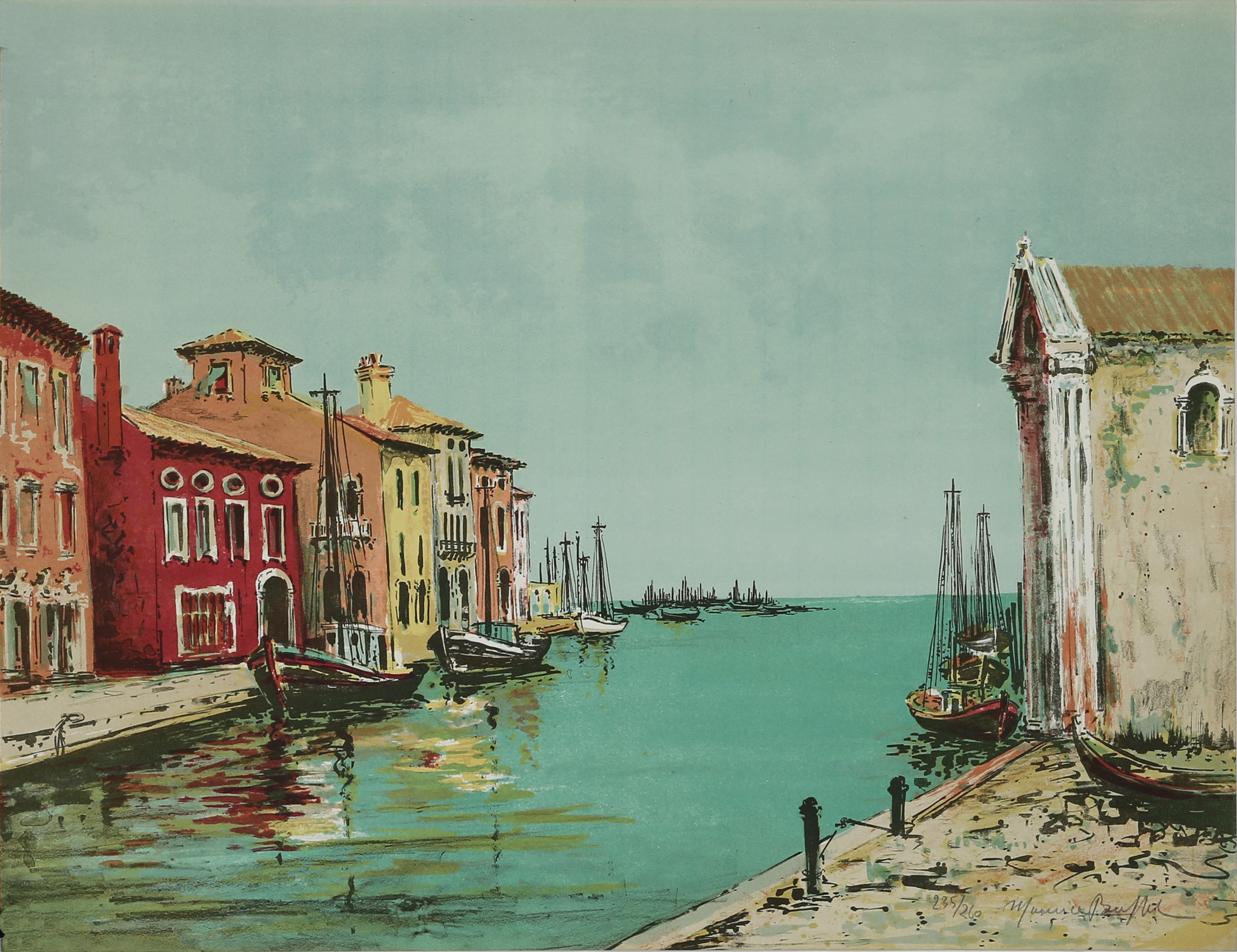 PRINT, MAURICE BUFFET Maurice