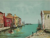 PRINT, MAURICE BUFFET Maurice