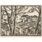 PRINT, MAURICE DE VLAMINCK Mau