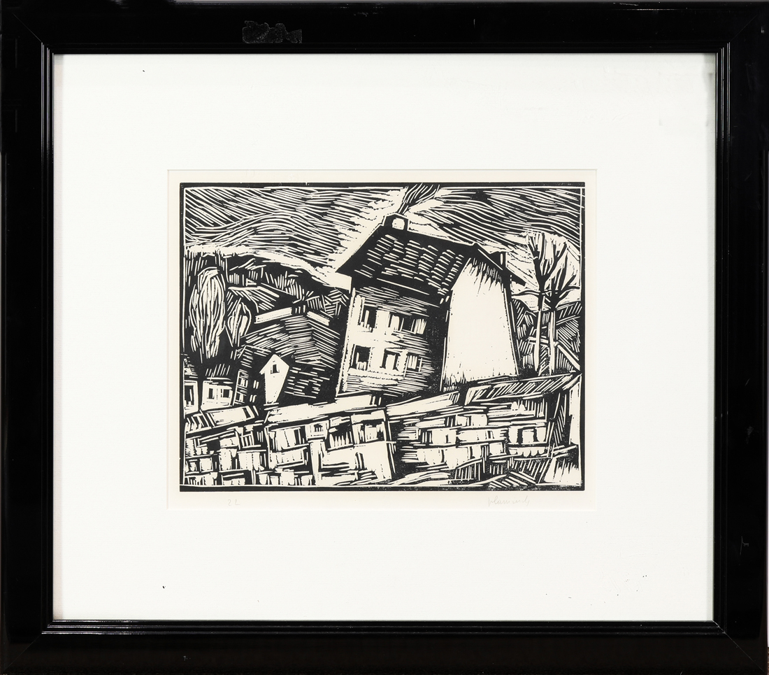 PRINT, MAURICE DE VLAMINCK