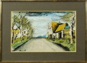 PRINT, MAURICE DE VLAMINCK Mau