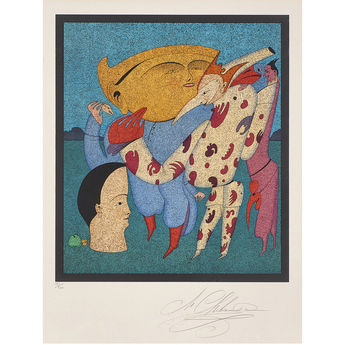 PRINT, MIKHAIL CHEMIAKIN Mikhail