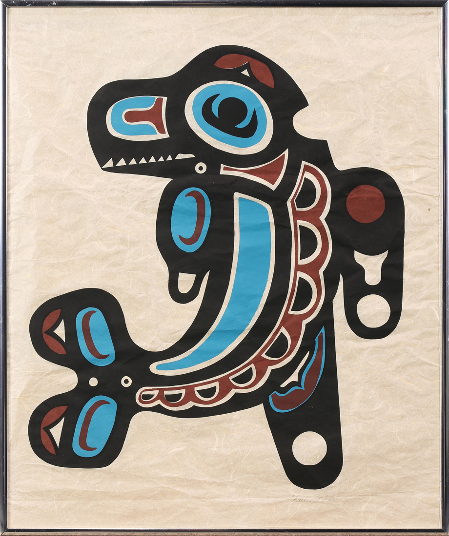 PRINT, NATIVE CANADIAN SCHOOL
