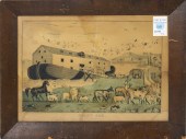 PRINT, NOAH'S ARK American Sch