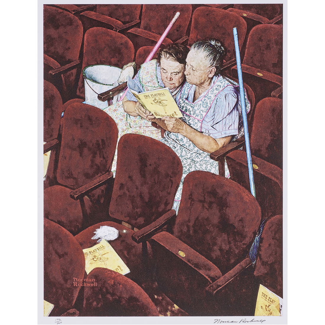 PRINT, NORMAN ROCKWELL Norman