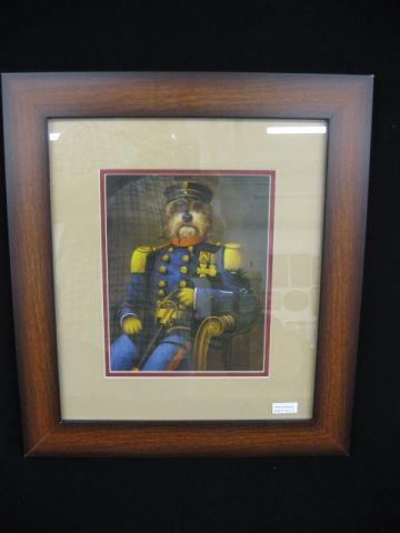 Print of a ''Military Dog'' image