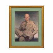 PRINT OF GEN EISENHOWER, AFTER